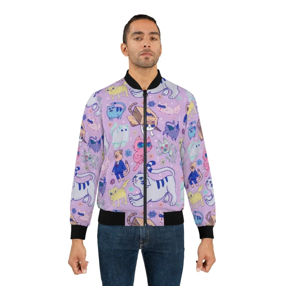 Adventure Time Cat Bomber Jacket