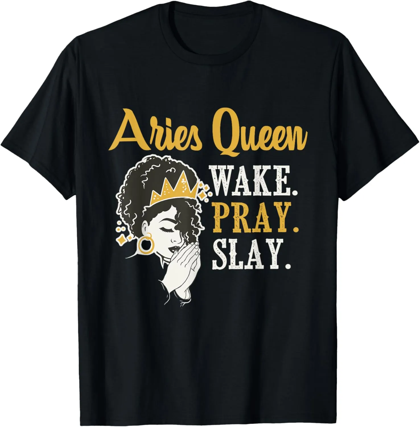 Aries Queen - Astrologer Astrology Zodiac Sign Horoscope T-Shirt