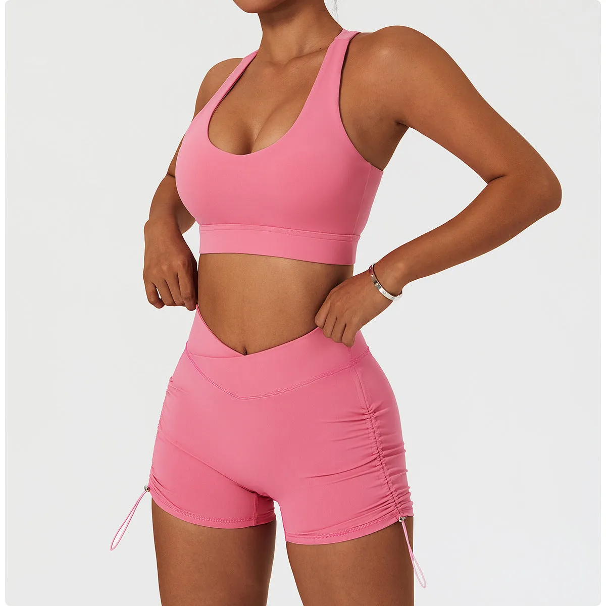 Asymmetric Cut Out Yoga Tank Top