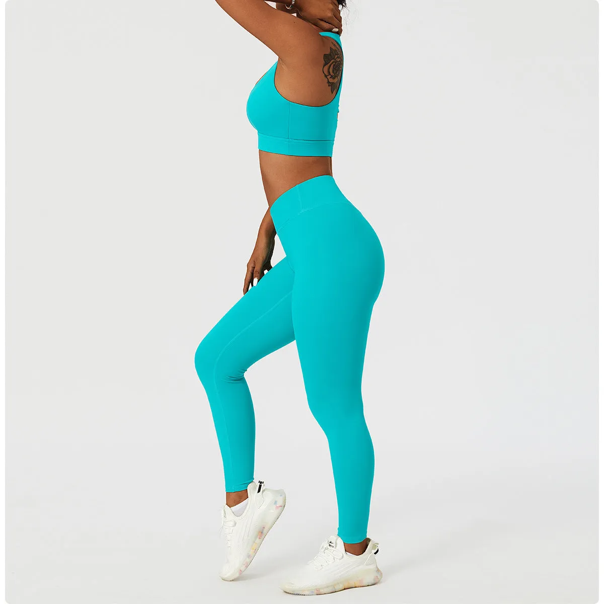 Asymmetric Cut Out Yoga Tank Top