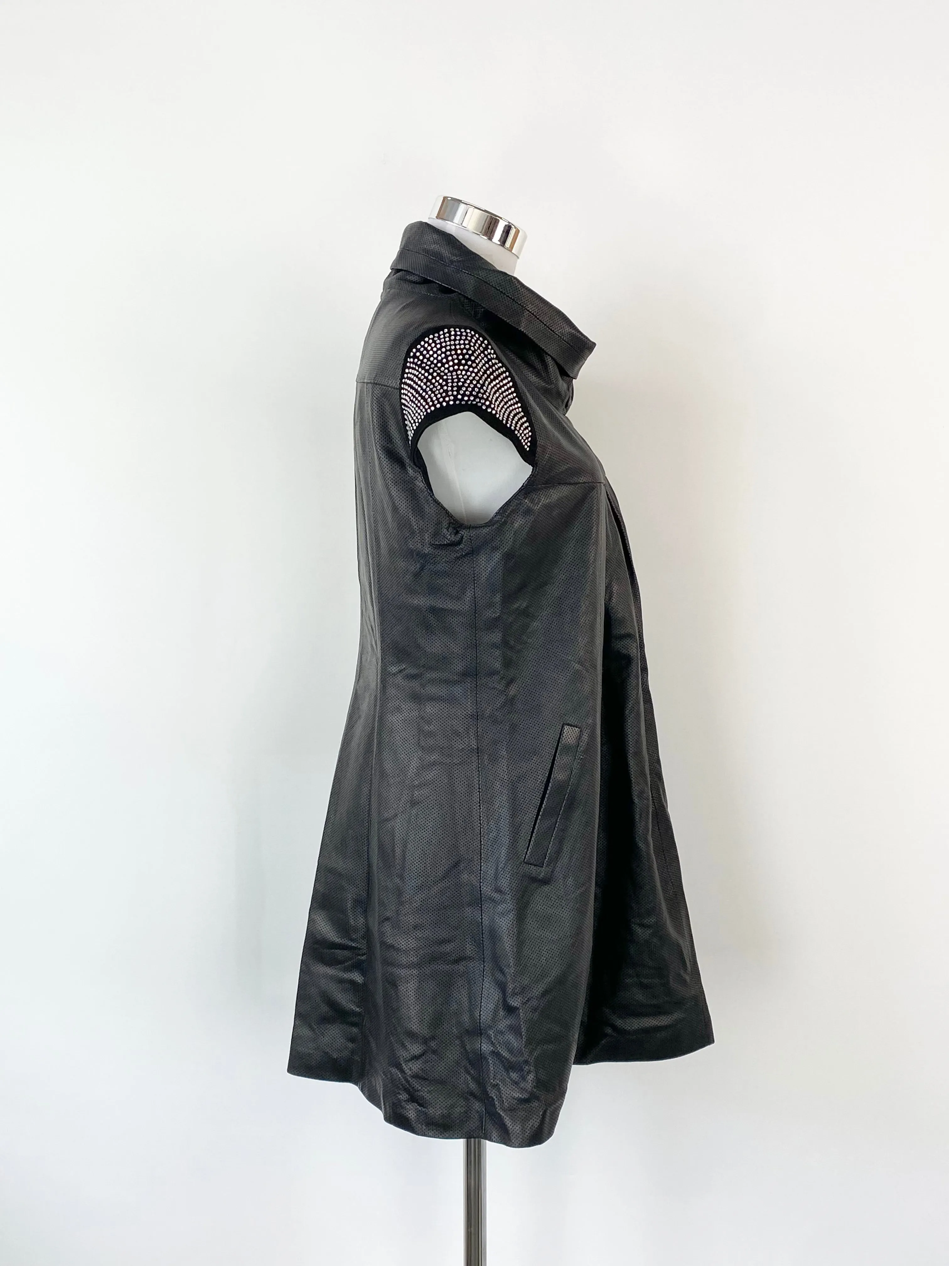 Balla Black Lazer Fut Midi Dress - AU10