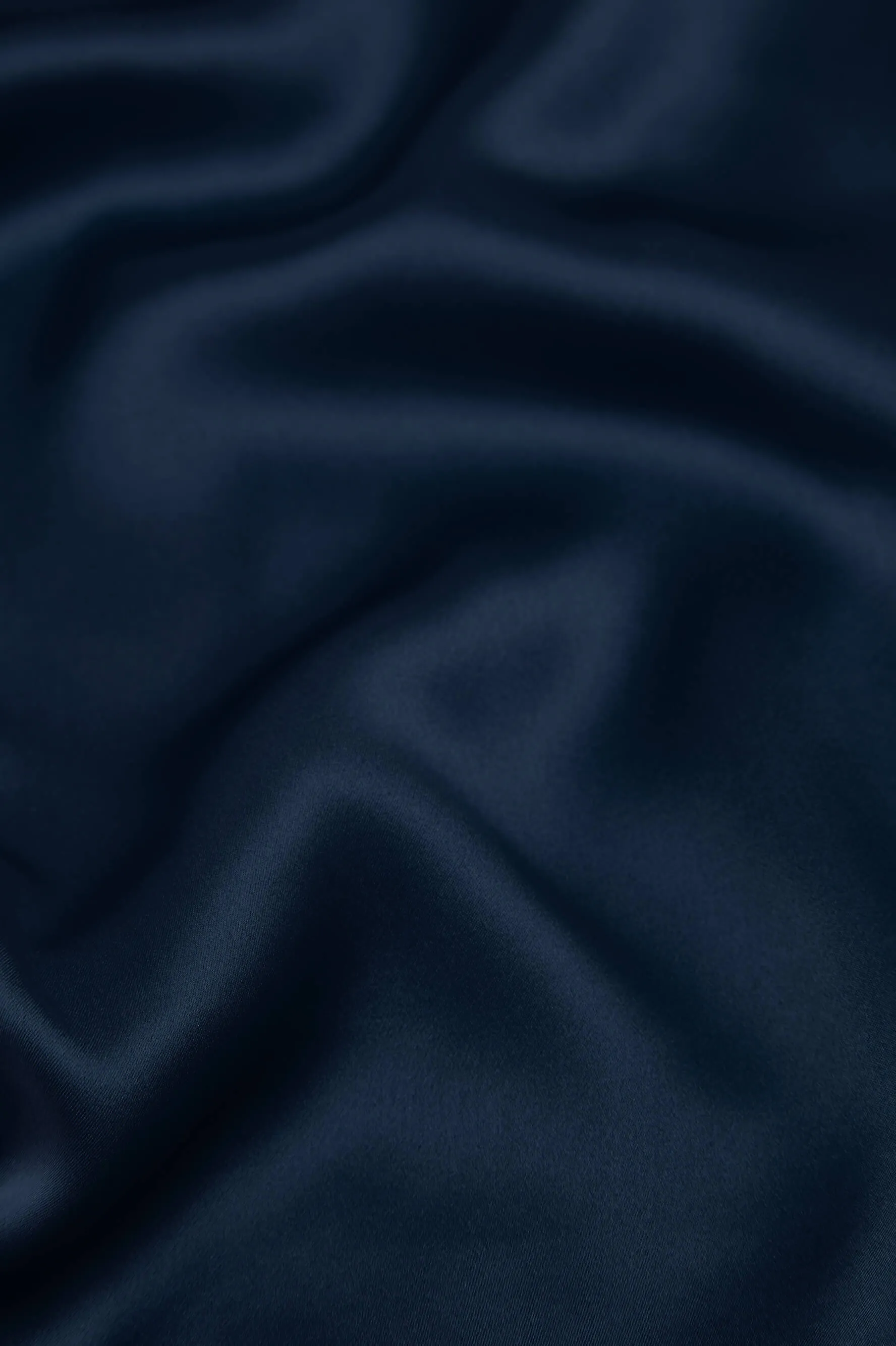 Bella Navy Camisole Set in Silk Satin