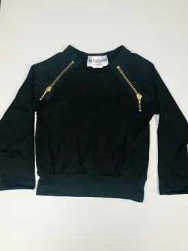 Black Sweatshirt Zipper