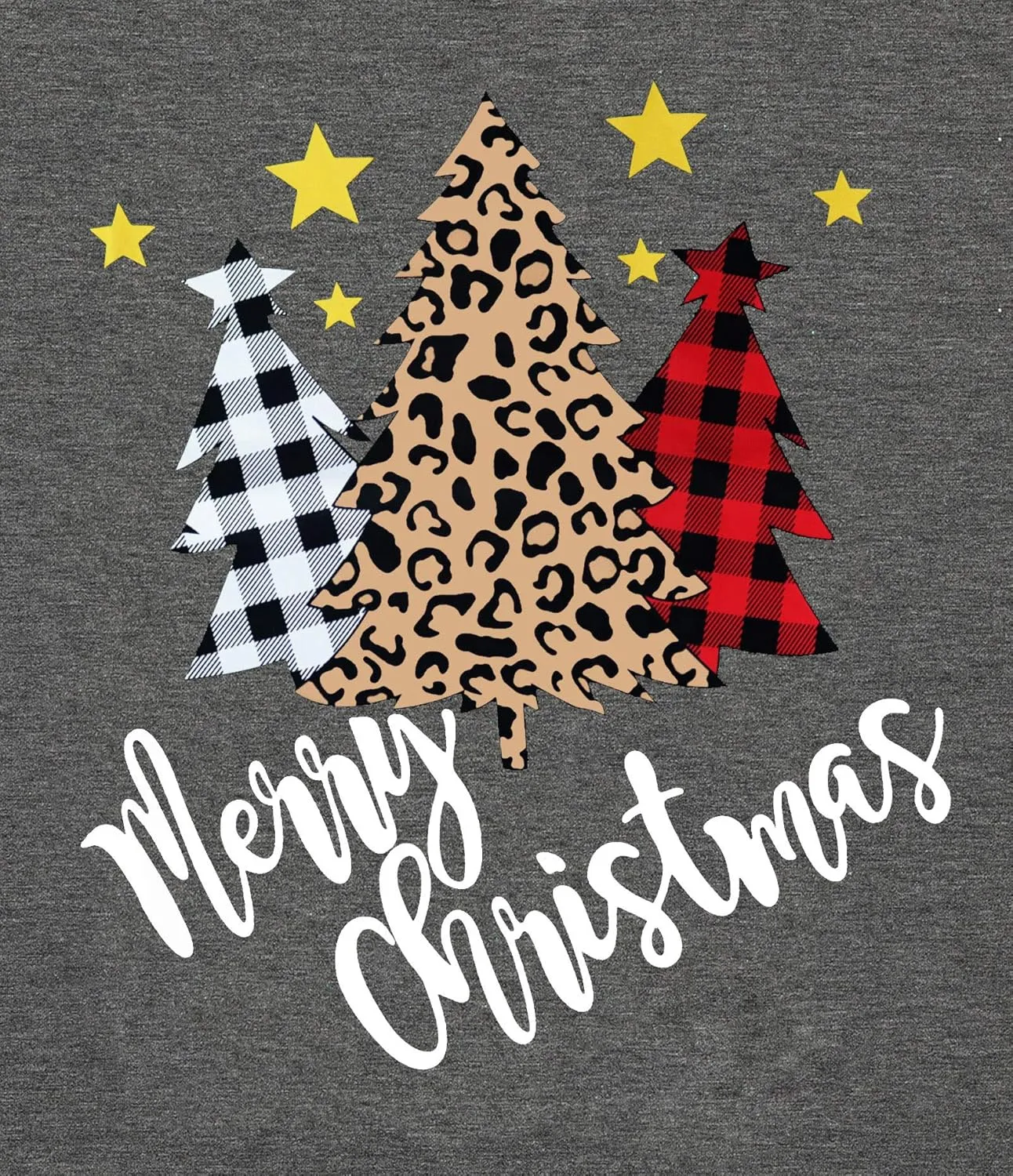 Christmas Sweatshirts for Women Merry Christmas Plaid Pullover Sweatshirts Holiday Vacation Graphic Tees Tops