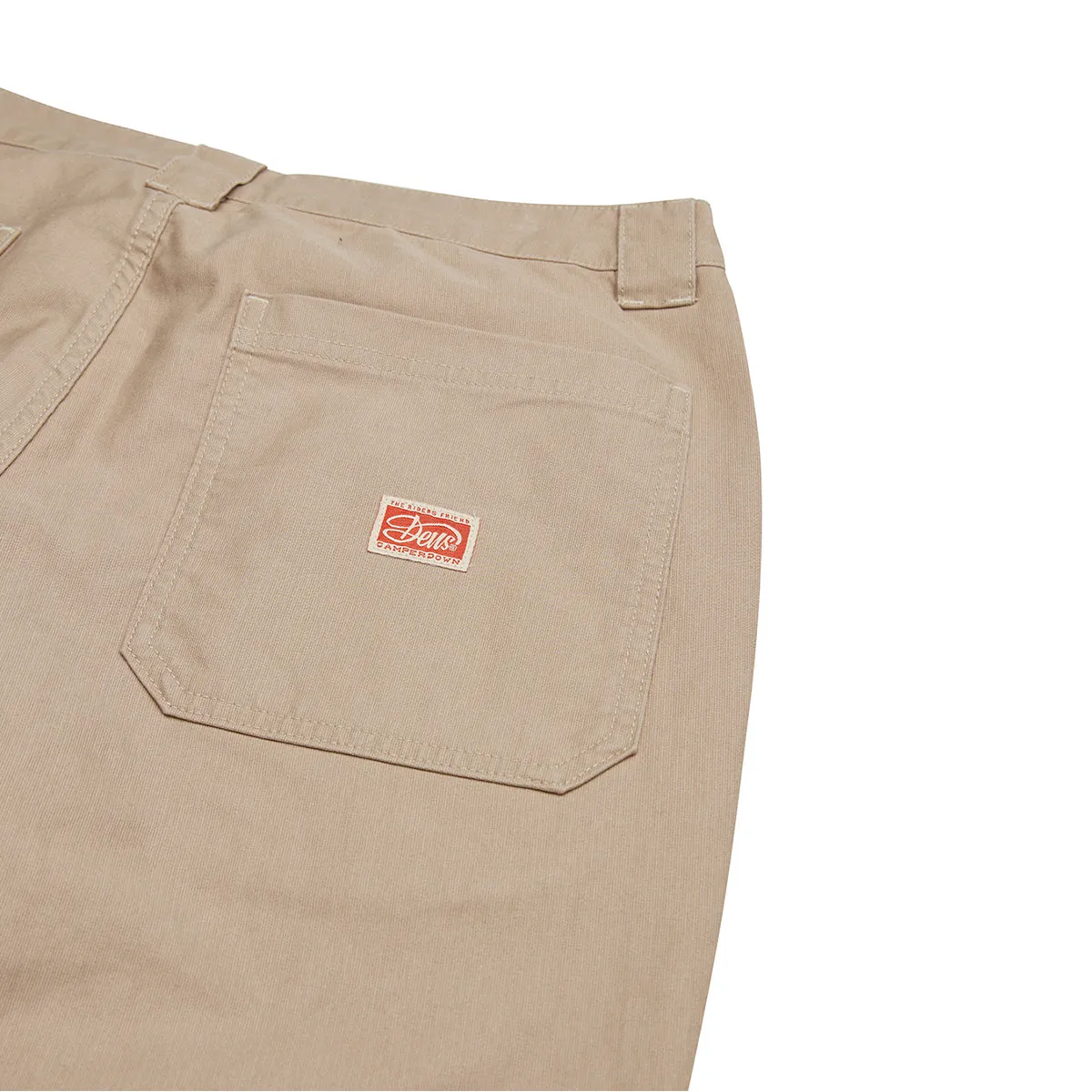 Deus Ex Machina - Pantaloni Hank Whipcord Khaki - DMF244698 - KHAKI