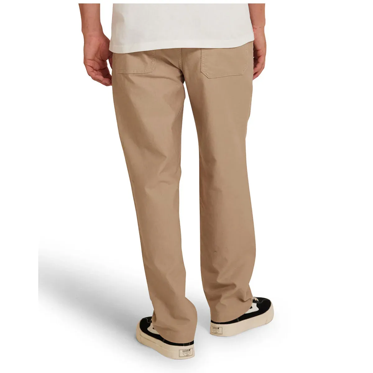 Deus Ex Machina - Pantaloni Hank Whipcord Khaki - DMF244698 - KHAKI