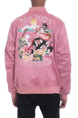 DOGTOWN EMBROIDERED BOMBER