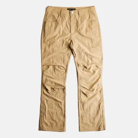Embellish Khaki Brunswick Flare Pants