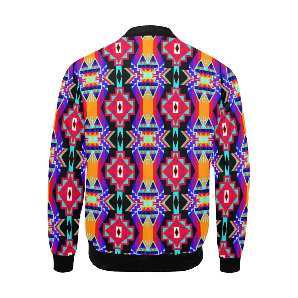 Fancy Bustle Bomber Jacket for Men