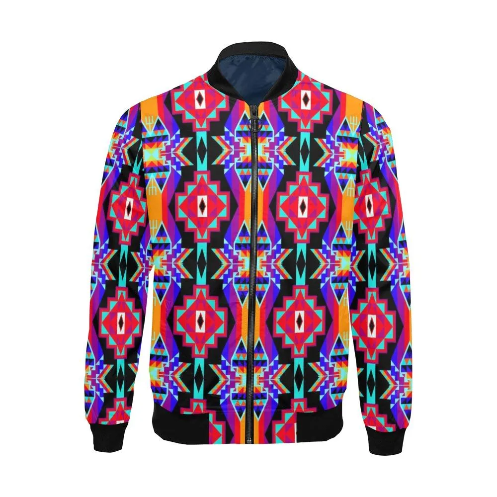 Fancy Bustle Bomber Jacket for Men
