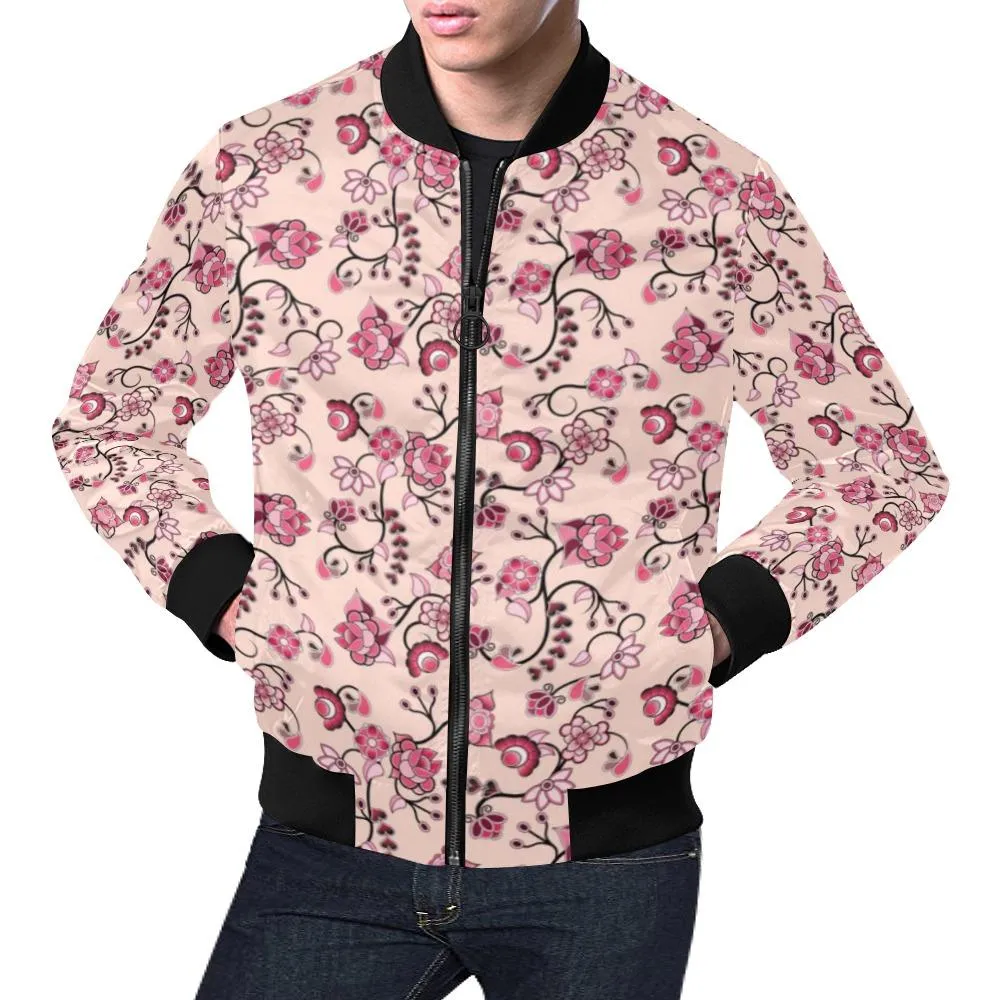 Floral Amour Bomber Jacket for Men