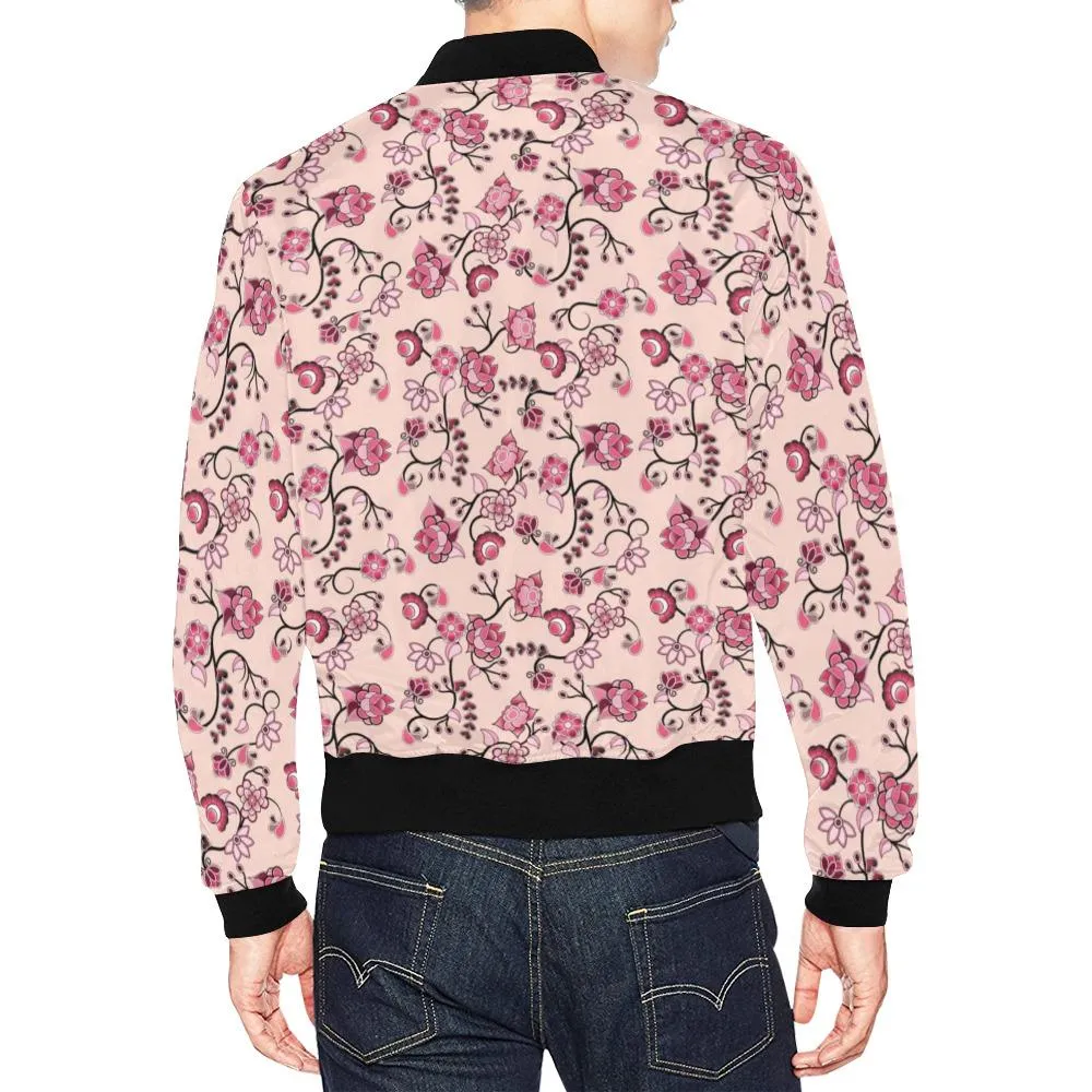 Floral Amour Bomber Jacket for Men