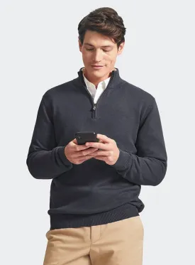 FSW   Fleece Mockneck Zipper - Navy