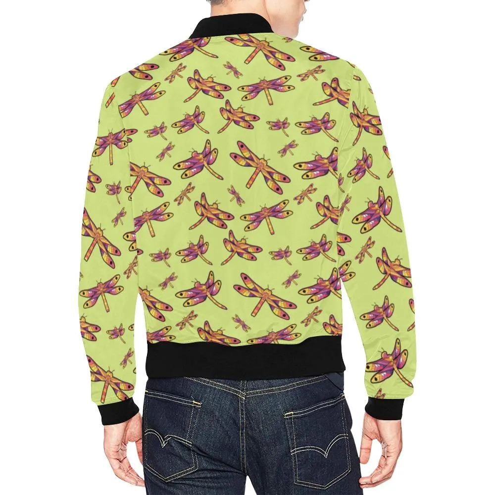 Gathering Lime Bomber Jacket for Men