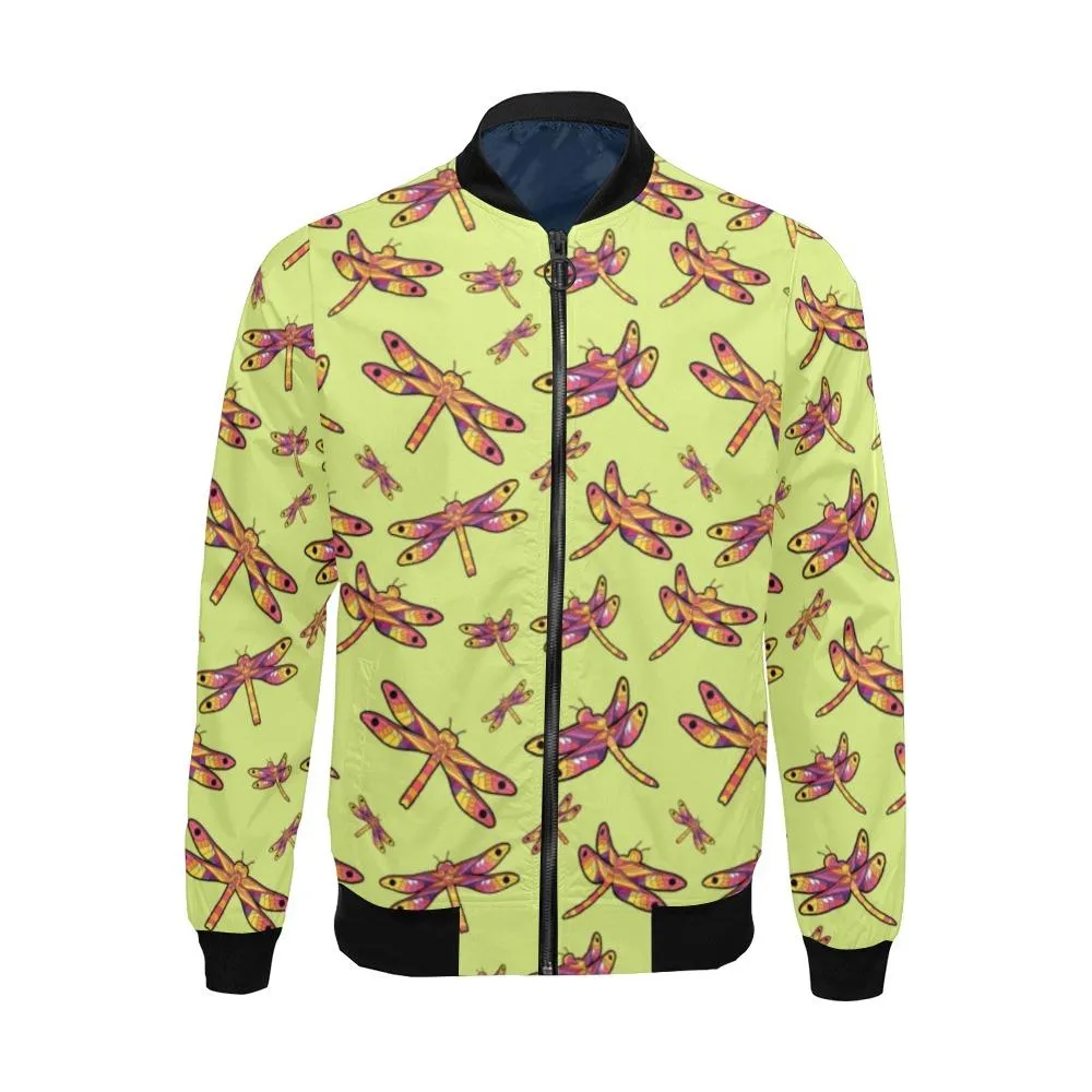 Gathering Lime Bomber Jacket for Men