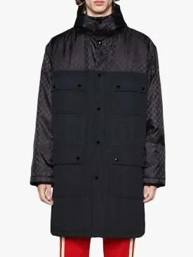 Gucci Men's Black GG Nylon Large Jacket