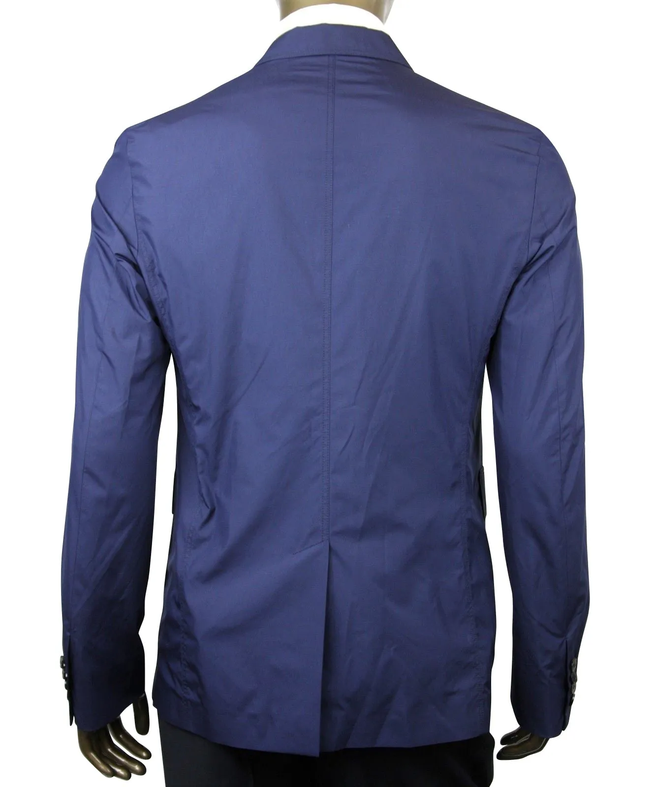 Gucci Men's  Weight blue Polyester Techno Jacket