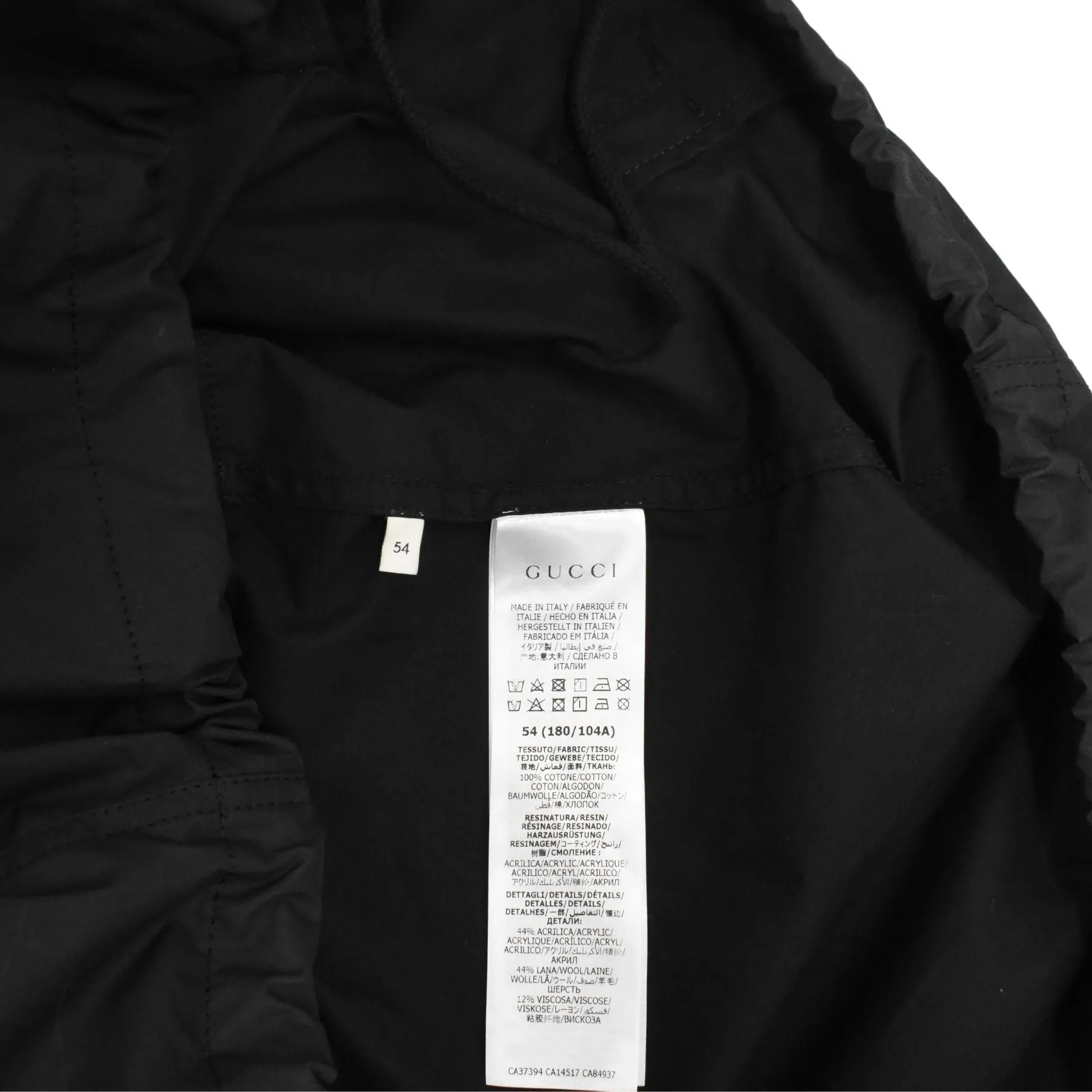 Gucci Windbreaker Jacket - Men's 54