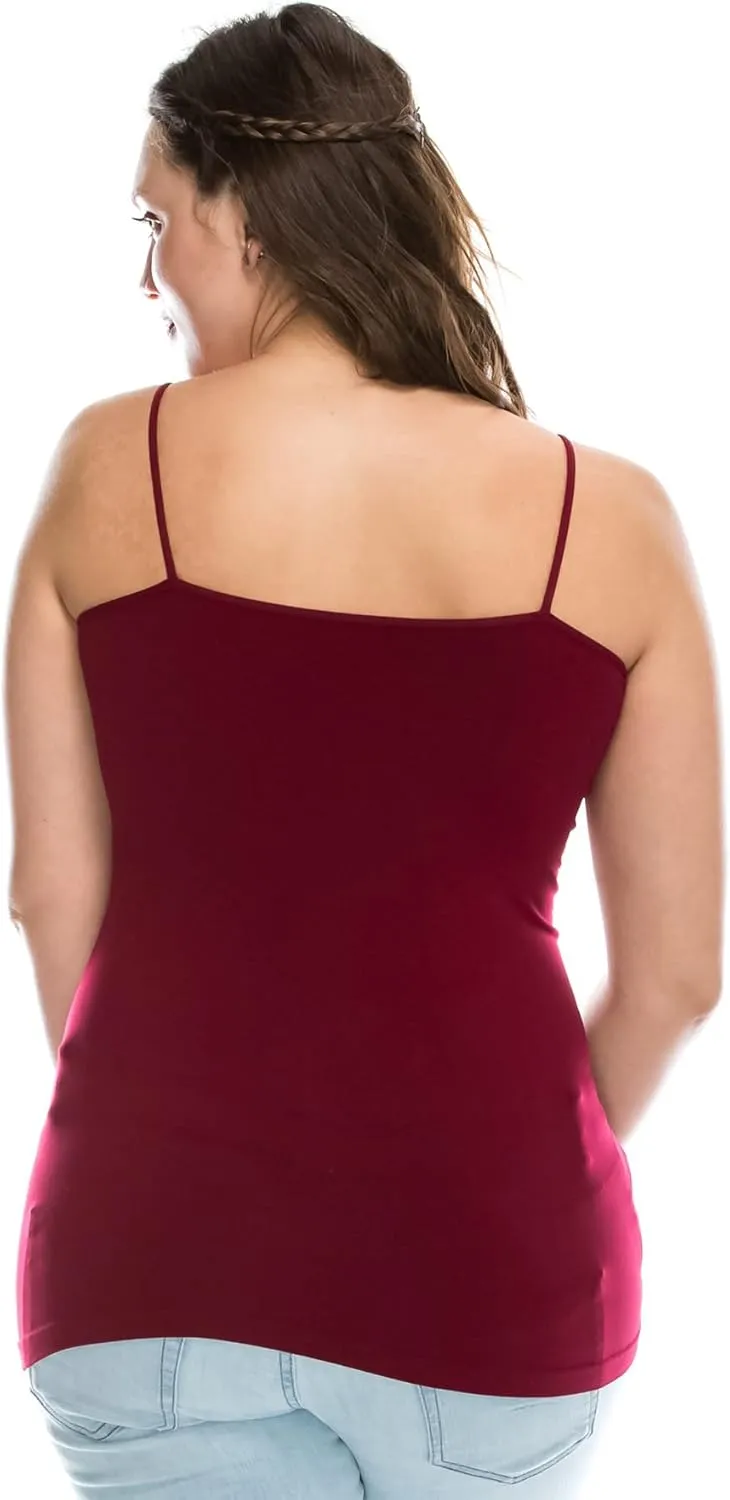 Kurve Plus Size The Excellent Camisole (1XL-3XL) -Made in USA-