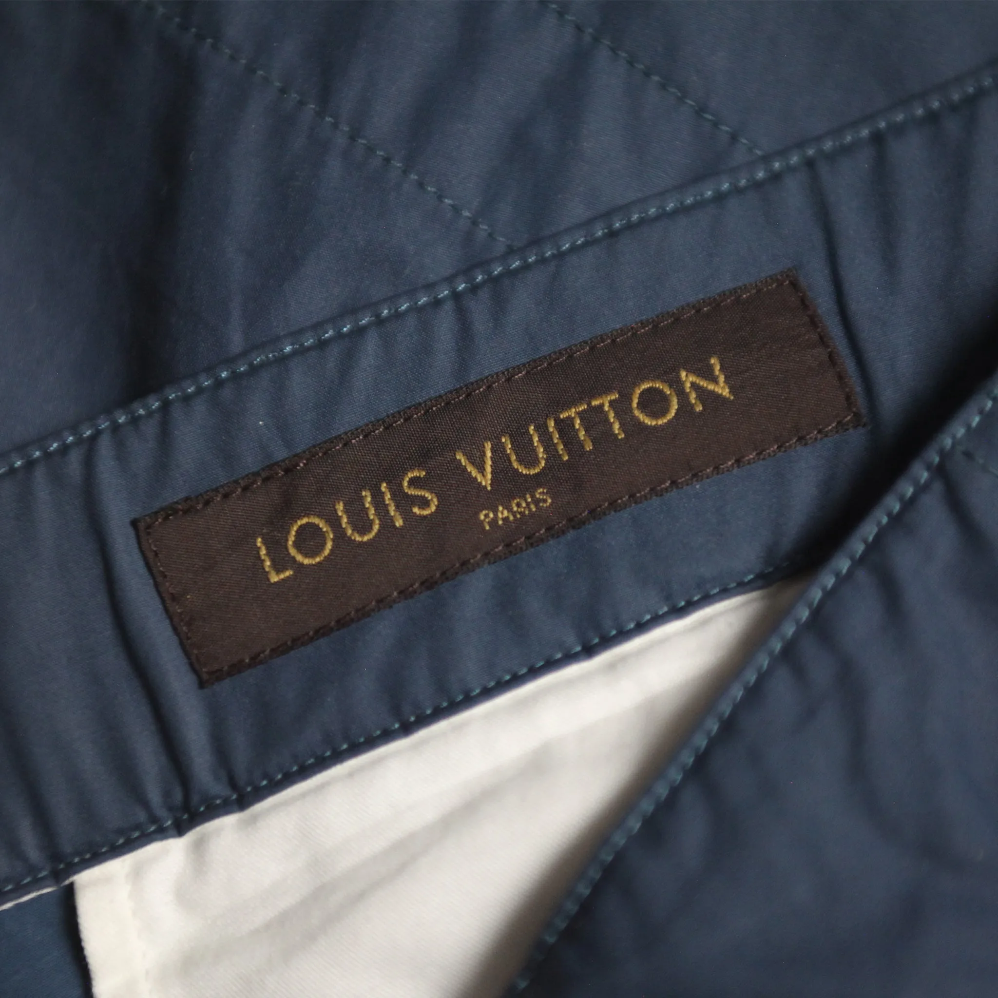 Louis Vuitton AW 2014 Waxed Nylon Cargo Pants