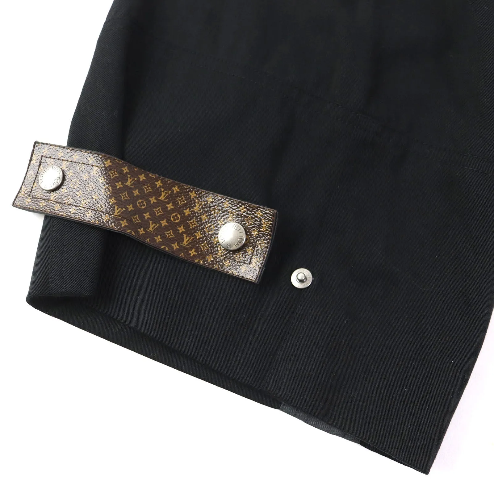 LOUIS VUITTON cargo pants Lyocell Black type 36