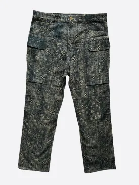 Louis Vuitton Dark Blue Monogram Cargo Pants