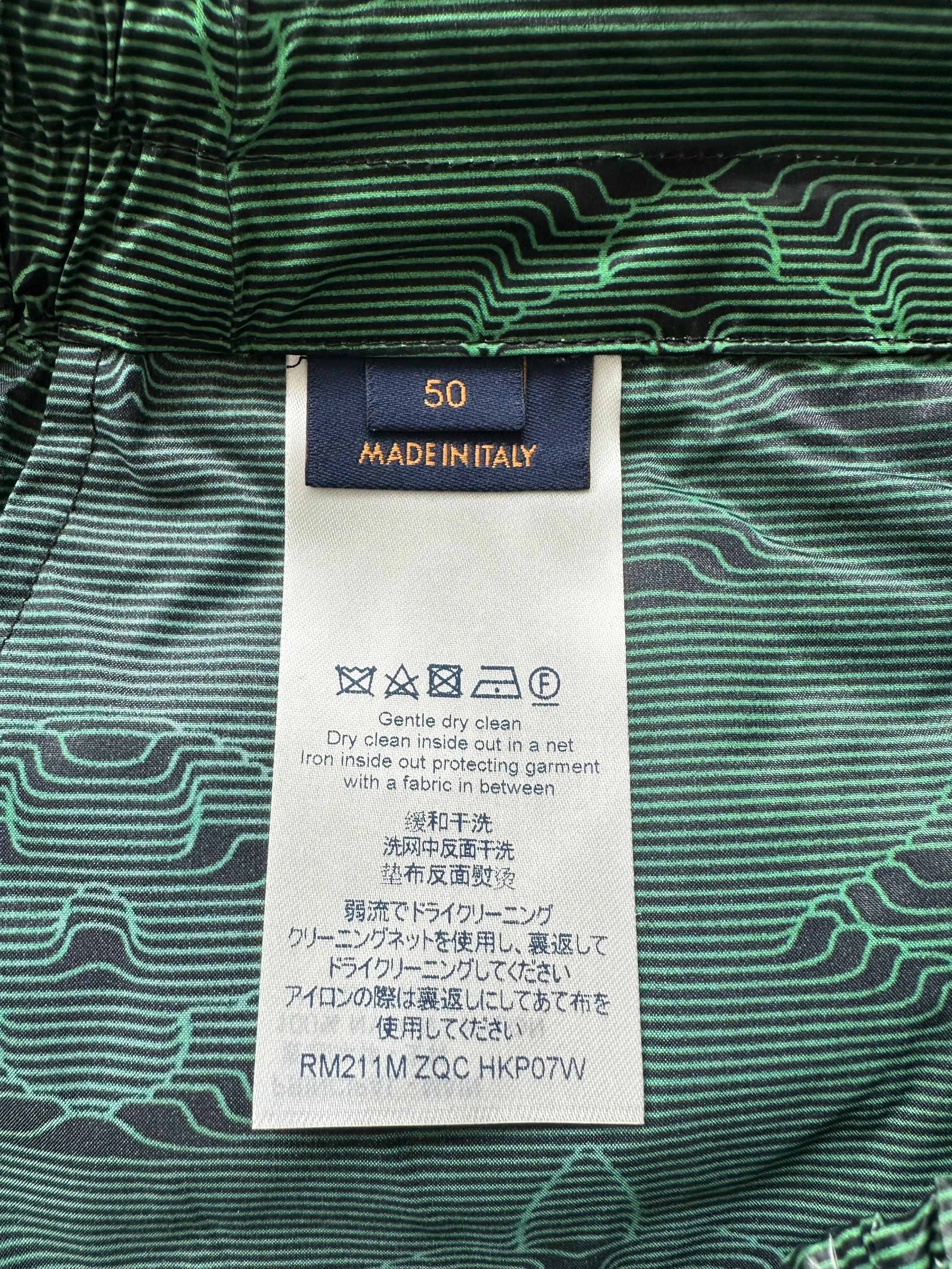 Louis Vuitton Green 2054 Monogram Cargo Pants
