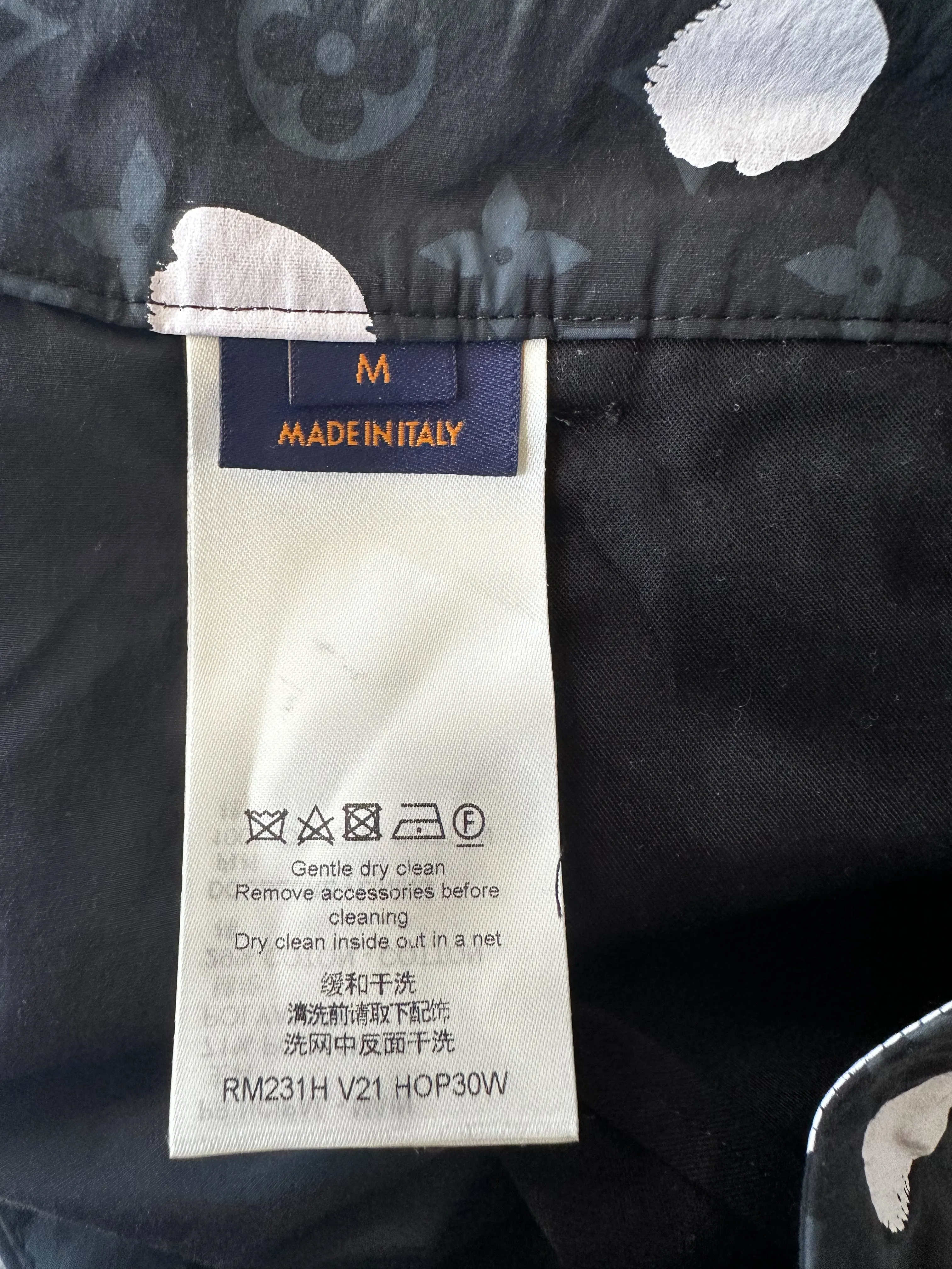 Louis Vuitton Yayoi Kusama Black Polka Dot Cargo Pants