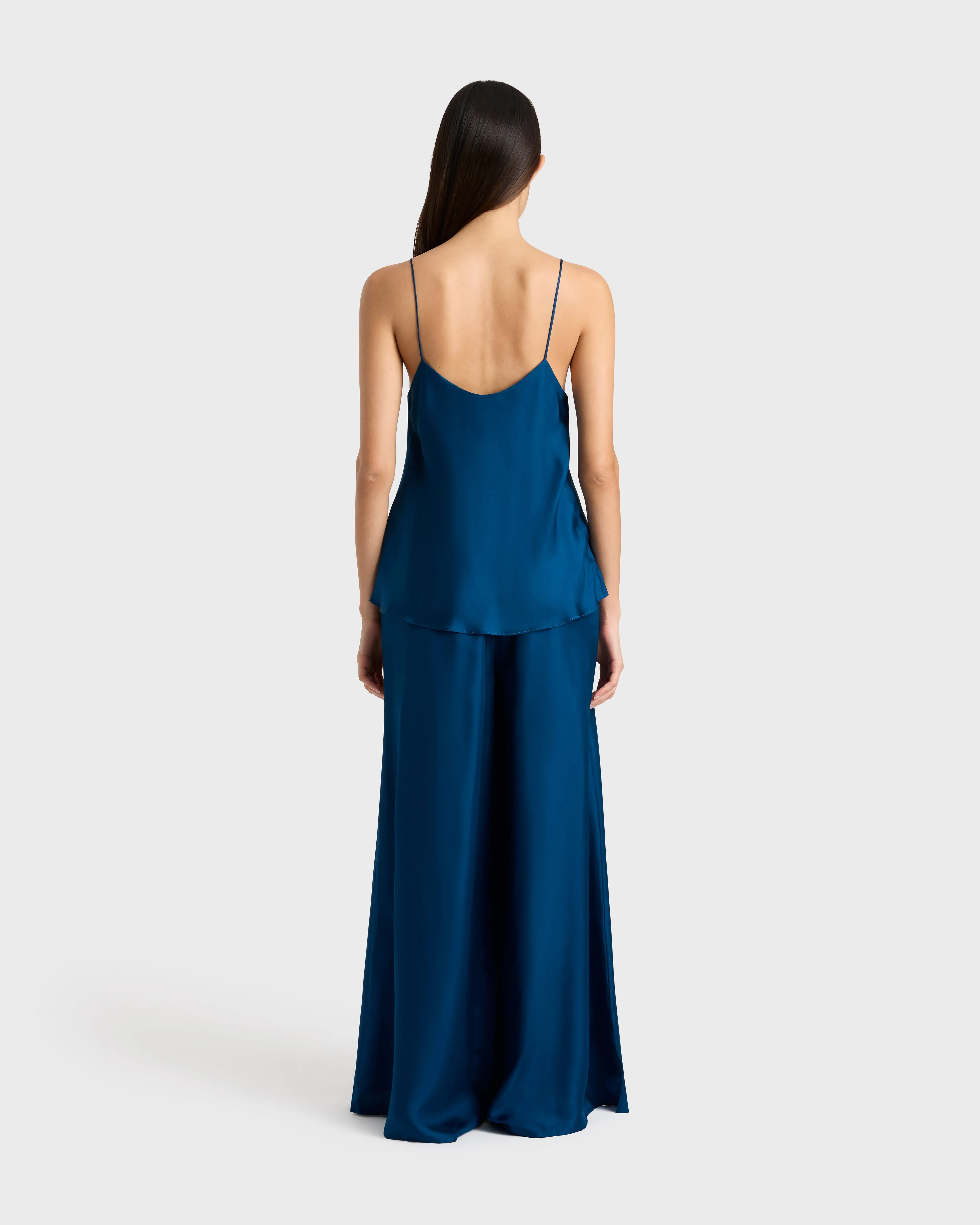 Marfa Silk Camisole - Tropico