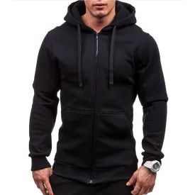 Men's  Zipper  Sweatshirt