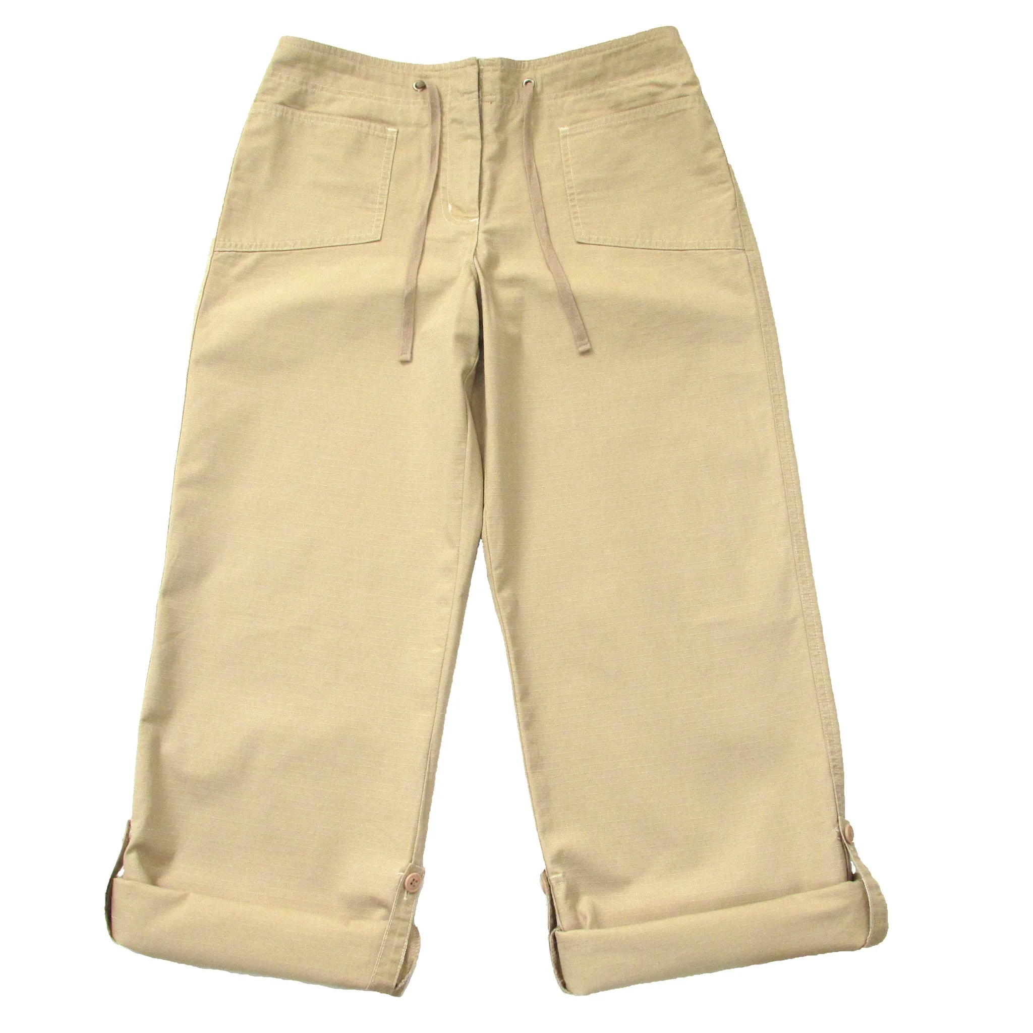 New York And Company Khaki Cargo Pants
