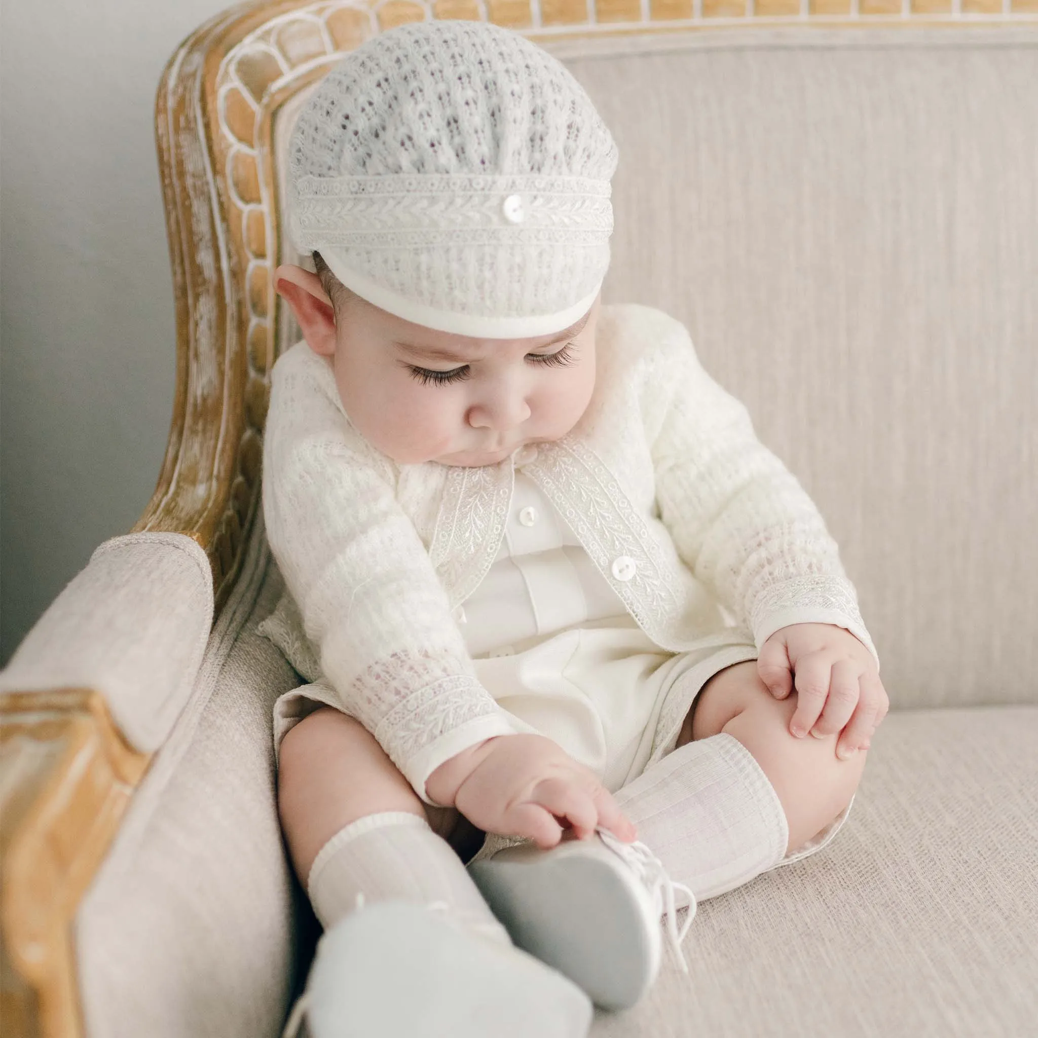 Oliver Sweater Shorts Suit