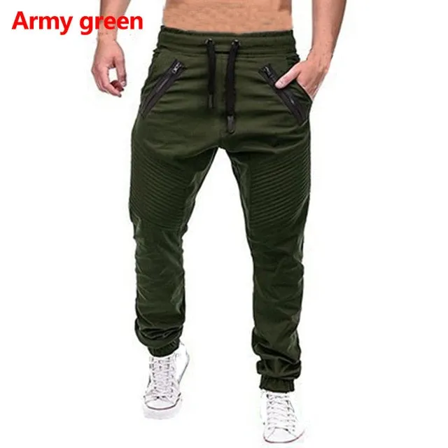 Pencil Thin Cargo Pants with Pockets.