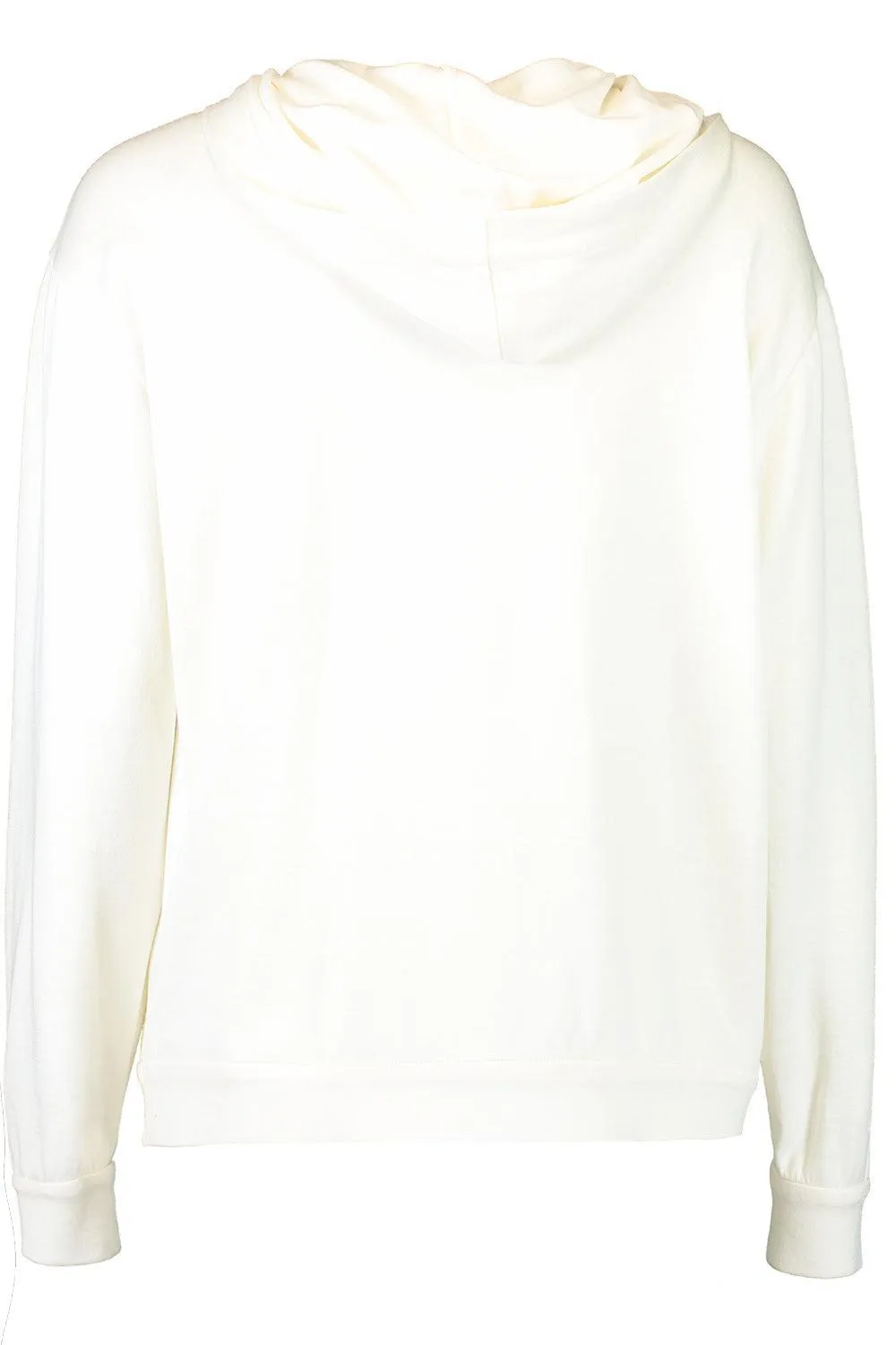 Precious Zipper Hooded Sweatshirt