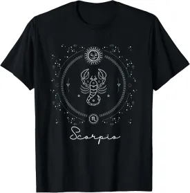 Scorpio Zodiac Sign Horoscope Astrology Scorpio T-Shirt