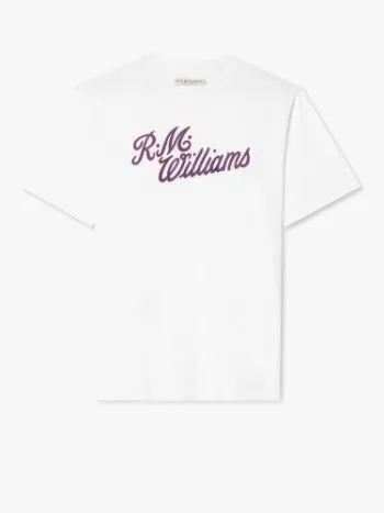 Script T-Shirt White