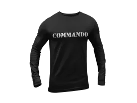 T-Shirt - Commando-Front-Full Sleeve