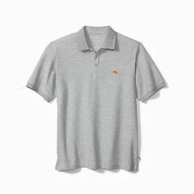 Tommy Bahama Big & Tall Islandzone Emfielder 2.0 Polo Polo Shirt - Storm Gray Heather