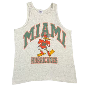 Vintage University Of Miami "Hurricanes" Tank Top