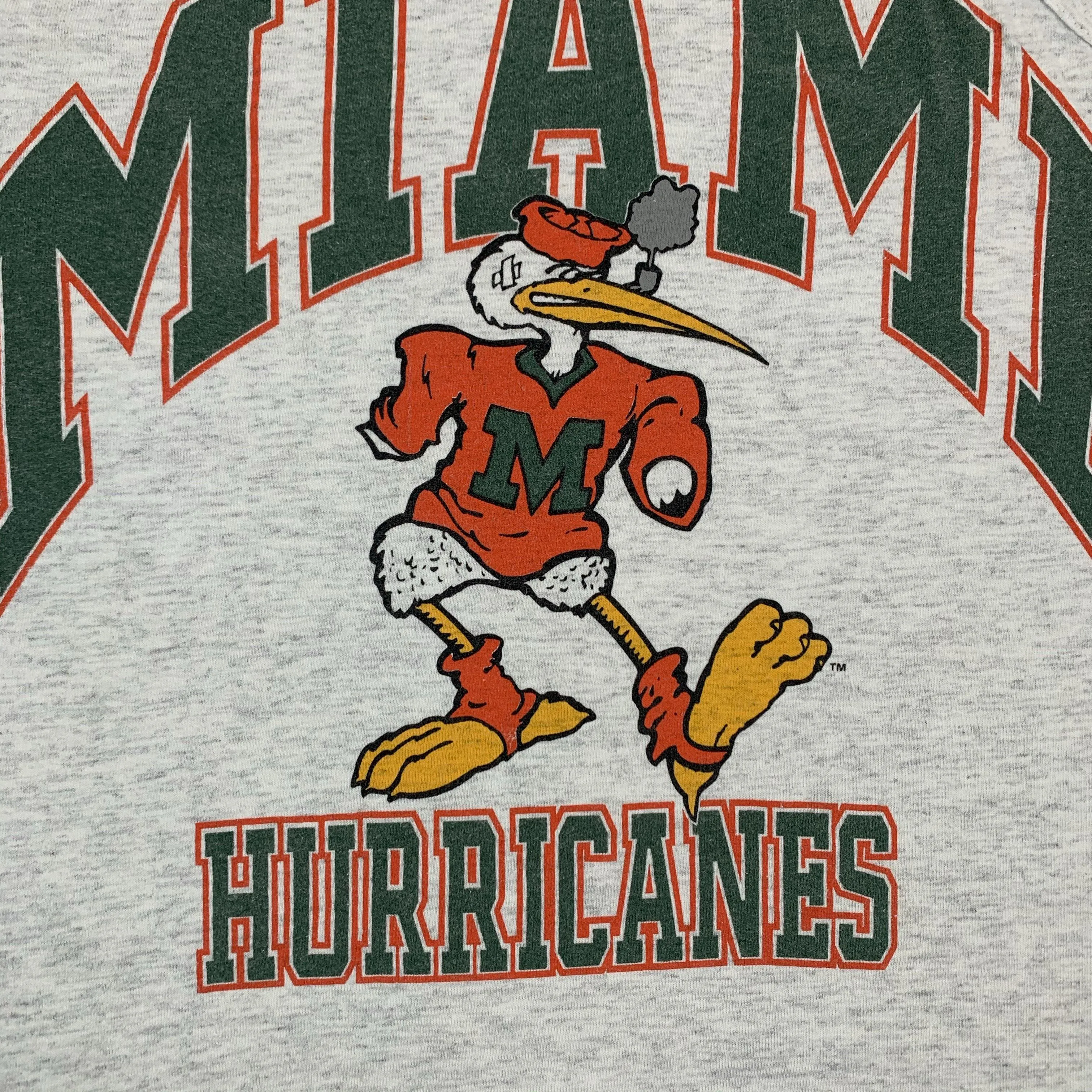 Vintage University Of Miami "Hurricanes" Tank Top